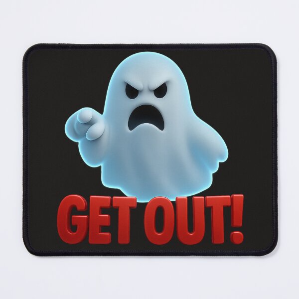 Item preview, Ghost Says GTFO designed and sold by DeadThingsShop.