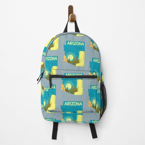 Item preview, Vintage Arizona Sunset Desert Dream – State Outline Travel Souvenir designed and sold by mashmosh.
