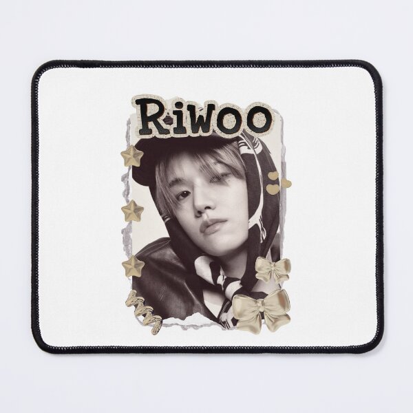 Item preview, BoyNextDoor Riwoo Kpop Boy group Celebrity Illustration korean pop art Scrapbook Collage Cozy Y2K Vintage Design designed and sold by HELL0WBELLO.