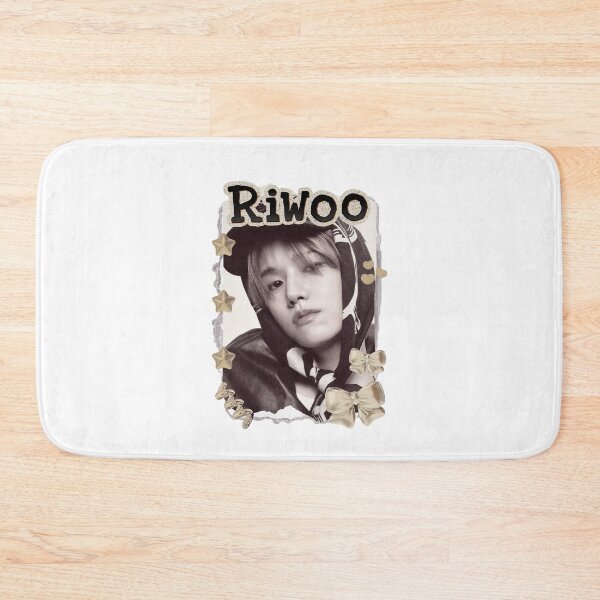 Item preview, BoyNextDoor Riwoo Kpop Boy group Celebrity Illustration korean pop art Scrapbook Collage Cozy Y2K Vintage Design designed and sold by HELL0WBELLO.