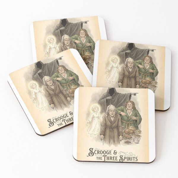 Item preview, Scrooge and the Three Spirits  designed and sold by Mr Ai Shop.