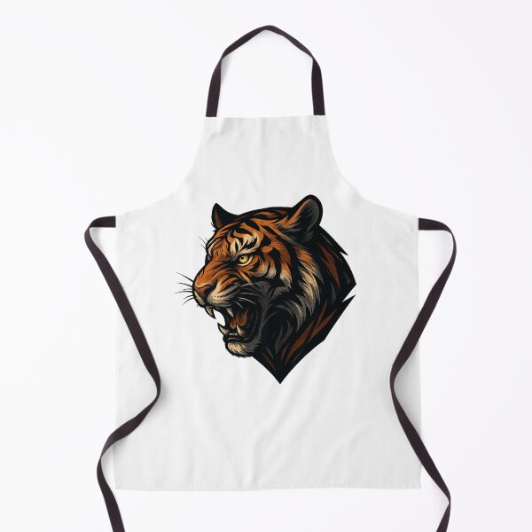 Item preview, Fierce Tiger Streetwear Emblem Power Animal Art designed and sold by Eric’s Creative Corner.