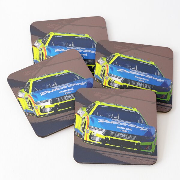 Item preview, Ryan Blaney racing his 2025 Nascar Cupcar watercolor designed and sold by Rodissimus1984.