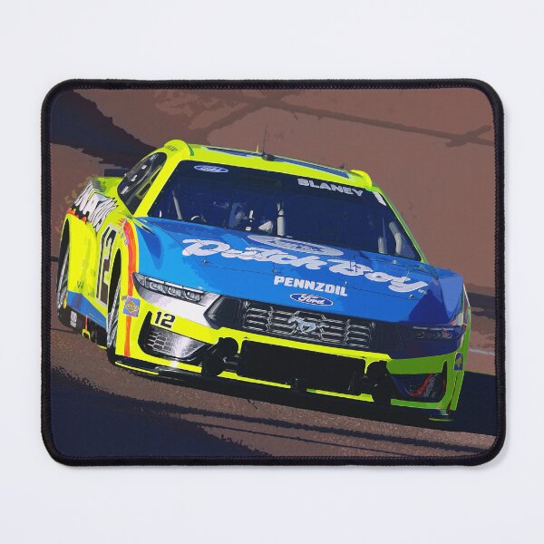 Item preview, Ryan Blaney racing his 2025 Nascar Cupcar watercolor designed and sold by Rodissimus1984.