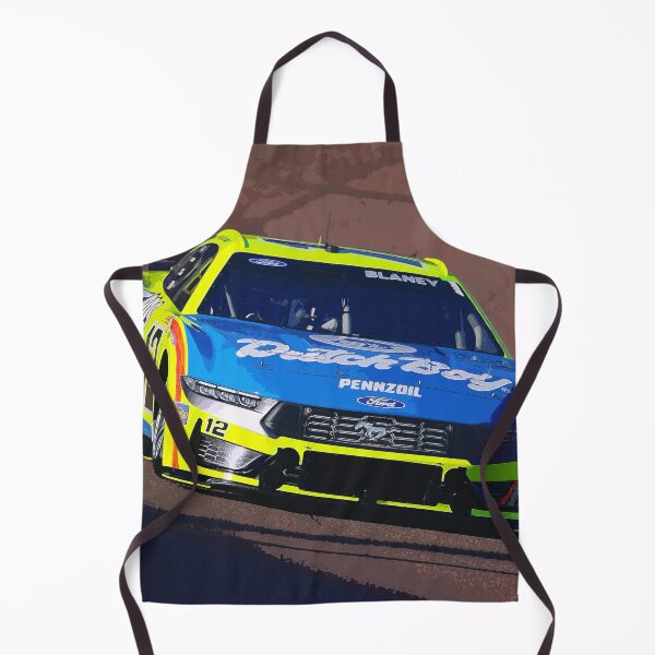 Item preview, Ryan Blaney racing his 2025 Nascar Cupcar watercolor designed and sold by Rodissimus1984.