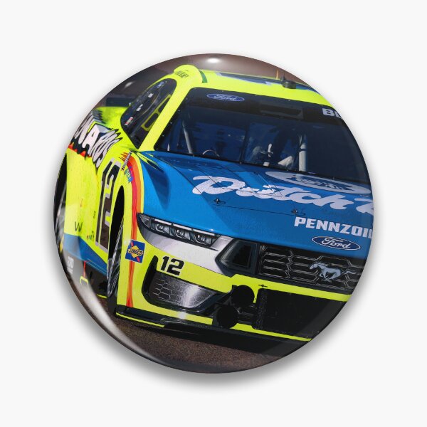 Item preview, Ryan Blaney racing his 2025 Nascar Cupcar abstract designed and sold by Rodissimus1984.