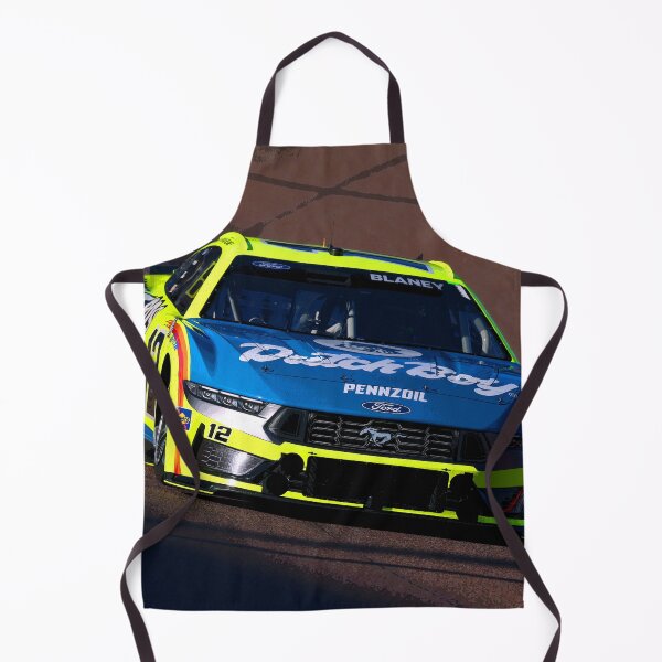 Item preview, Ryan Blaney racing his 2025 Nascar Cupcar abstract designed and sold by Rodissimus1984.