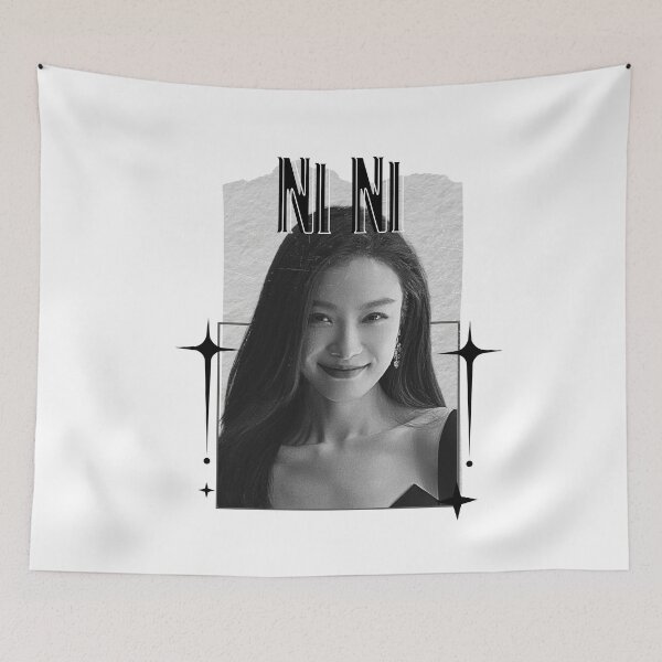 Item preview, Ni Ni (倪妮) Chinese Actress Art Chinese Celebrity IllustrationScrapbook Collage Cozy Y2K Vintage Design designed and sold by HELL0WBELLO.