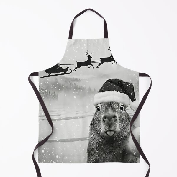 Item preview, Capybara Selfie with Santa Funny Christmas for Men Women Kids designed and sold by UniTeeCo.