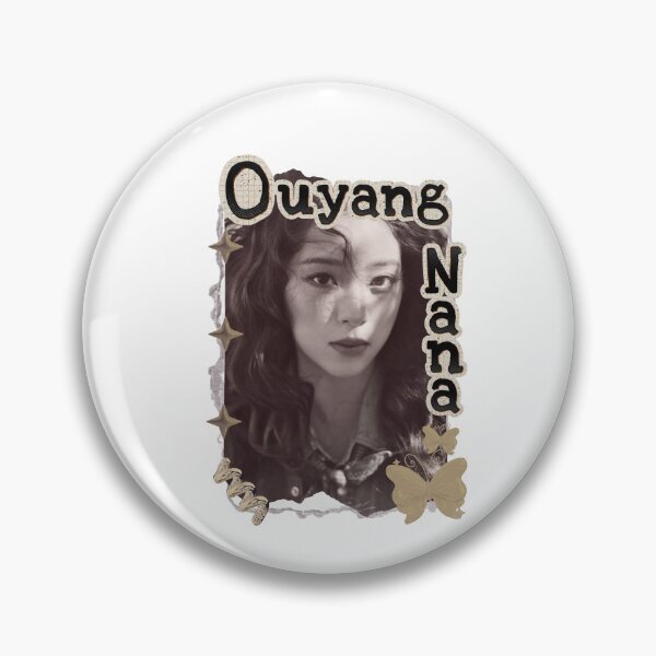 Item preview, Ouyang Nana (欧阳娜娜) Chinese Actress Art Chinese Celebrity Illustration Scrapbook Collage Cozy Y2K Vintage Design designed and sold by HELL0WBELLO.