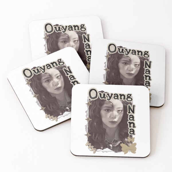 Item preview, Ouyang Nana (欧阳娜娜) Chinese Actress Art Chinese Celebrity Illustration Scrapbook Collage Cozy Y2K Vintage Design designed and sold by HELL0WBELLO.
