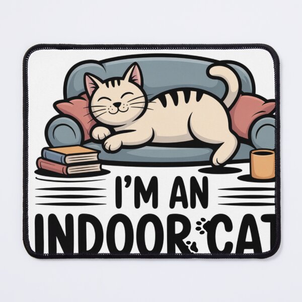Item preview, I'm an Indoor Cat designed and sold by Krzepcia.