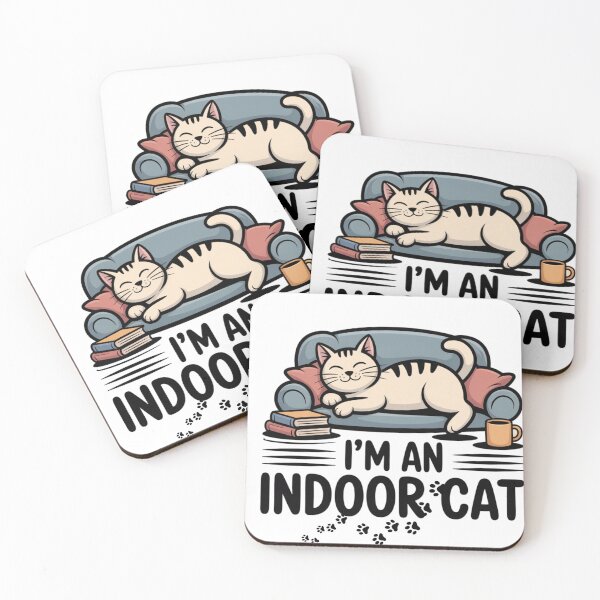 Item preview, I'm an Indoor Cat designed and sold by Krzepcia.
