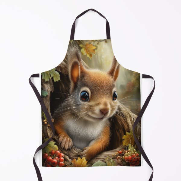 Item preview, Red Squirrel in Tree Hollow designed and sold by PetsArt.