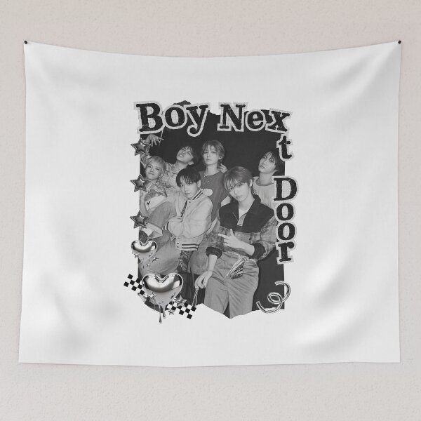 Item preview, BoyNextDoor Kpop Boy group digital art korean pop art designed and sold by AJUNICE STUDIO.