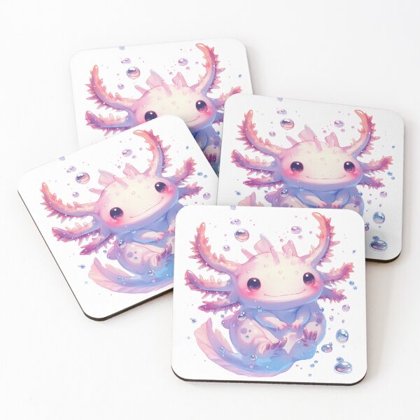 Item preview, Cute happy axolotl designed and sold by SMARTKIT  DESIGNAGENCY.