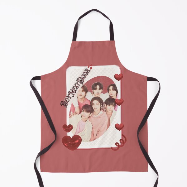 Item preview, BoyNextDoor Kpop Boy group digital art korean pop art Red Aesthetic Collage Design designed and sold by AJUNICE STUDIO.