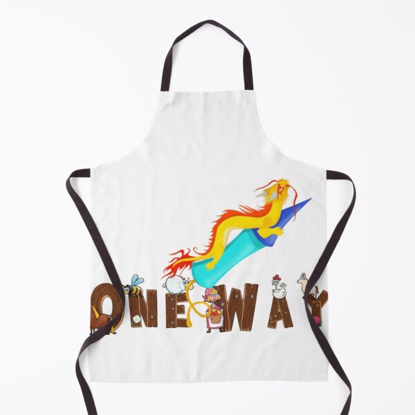 Item preview, ONE WAY - Missile Launch and Determined Focus Typography designed and sold by Dragon's Ascent.