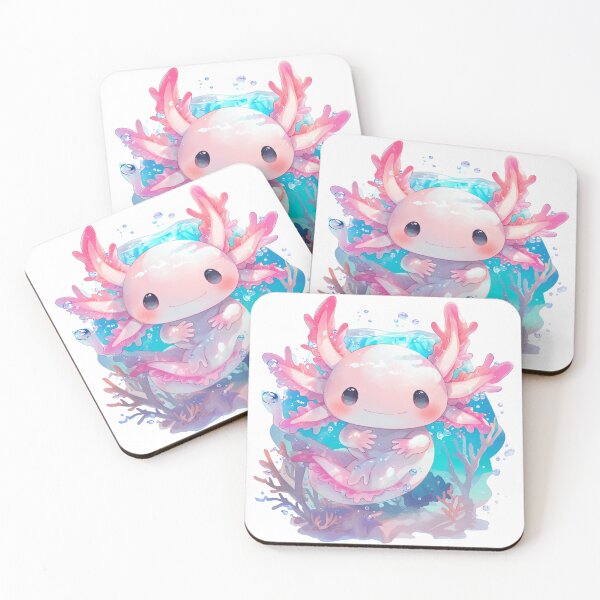 Item preview, Cute happy axolotl designed and sold by SMARTKIT  DESIGNAGENCY.