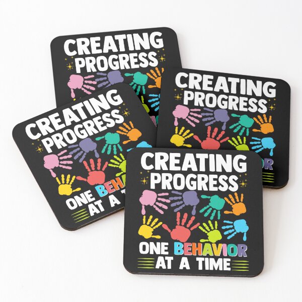 Item preview, Colorful RBT ABA Therapist Behavior Autism Progress Design designed and sold by Nocturnal-Vines.