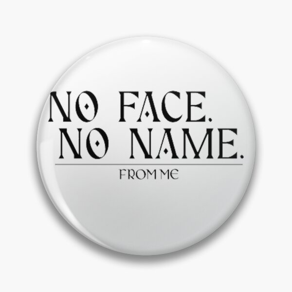 Item preview, No Face No Name From Me designed and sold by Krfto.