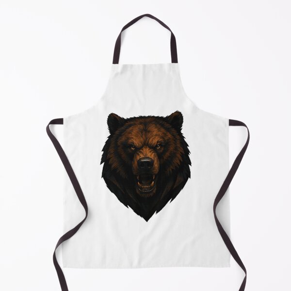 Item preview, Brutal Bear Streetwear Emblem Power Animal Art designed and sold by Eric’s Creative Corner.