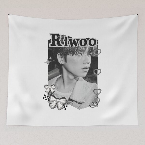 Item preview, BoyNextDoor Riwoo Kpop Boy group digital art korean pop art designed and sold by AJUNICE STUDIO.