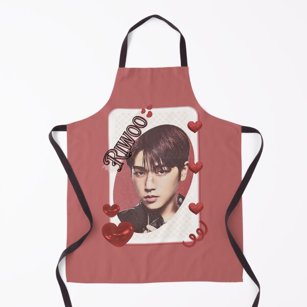 Item preview, BoyNextDoor Riwoo Kpop Boy group digital art korean pop art Red Aesthetic Collage Design designed and sold by AJUNICE STUDIO.