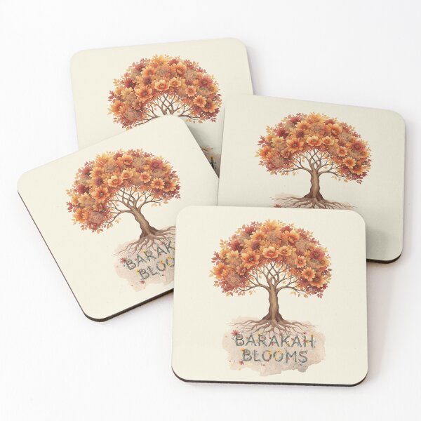 Item preview, Barakah Blooms - Floral Tree Blessings & Growth Artwork designed and sold by D-Islamic.