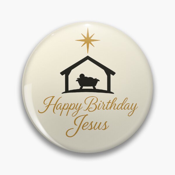 Item preview, Happy Birthday Jesus – Nativity Star Christmas Faith designed and sold by PunchDrop.