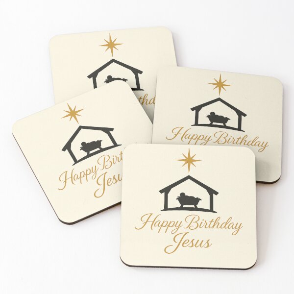 Item preview, Happy Birthday Jesus – Nativity Star Christmas Faith designed and sold by PunchDrop.