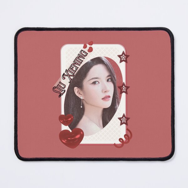Item preview, Liu Xiening (刘些宁)) Portrait Chinese Actress Art Chinese Celebrity Illustration portrait illustration Red Aesthetic Collage Design designed and sold by AJUNICE STUDIO.