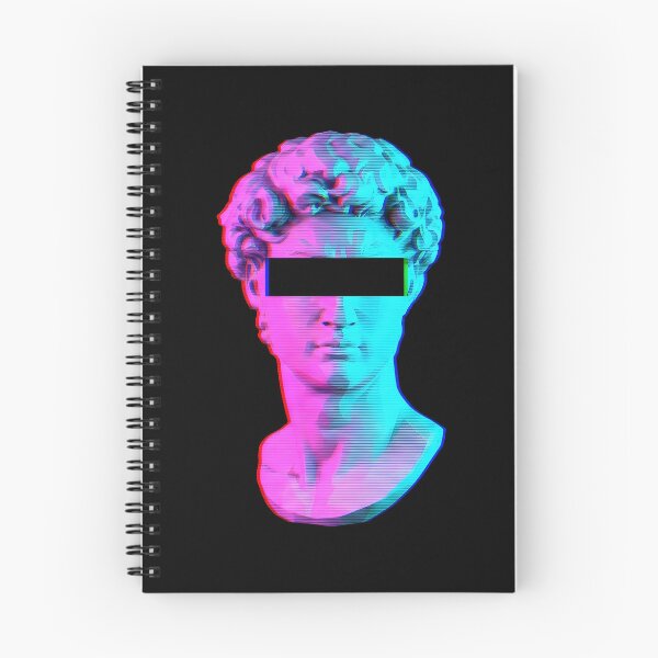 Item preview, Vaporwave Statue Glitch - Censored David Aesthetic designed and sold by Finik-store.