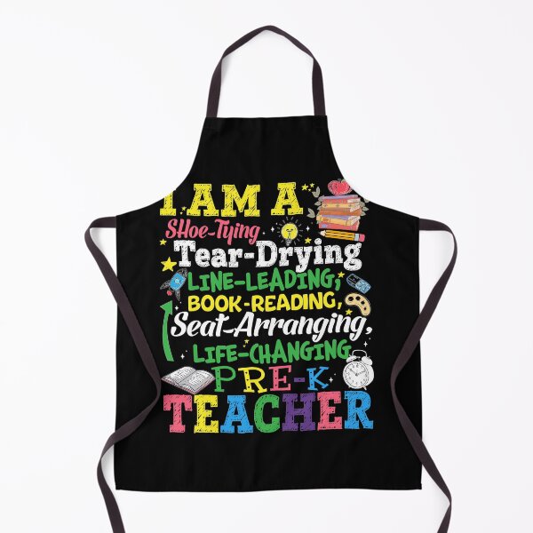 Item preview, Cute Life-Changing Pre-K Teacher Shoe-Tying Tear-Drying Design designed and sold by Nocturnal-Vines.