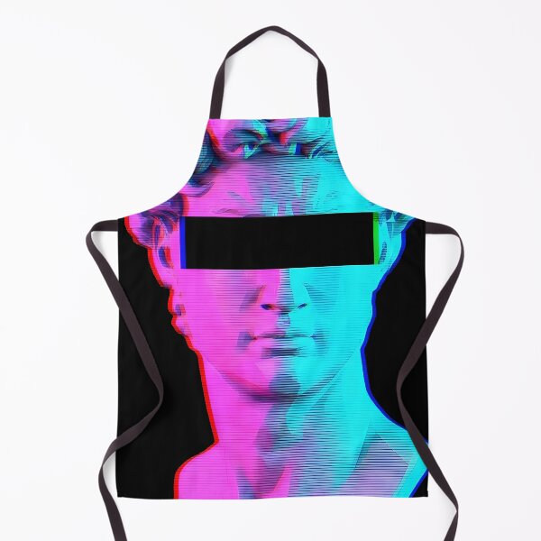 Item preview, Vaporwave Statue Glitch - Censored David Aesthetic designed and sold by Finik-store.