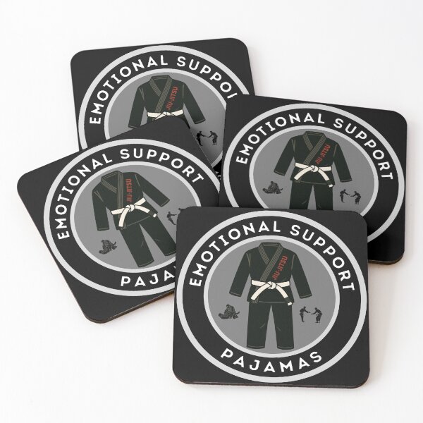 Item preview, Emotional Support Pajamas Funny Jiu Jitsu designed and sold by MojaveTradePost.