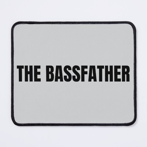Item preview, The Bassfather – Funny Fishing Dad Typography Design designed and sold by EimSol.