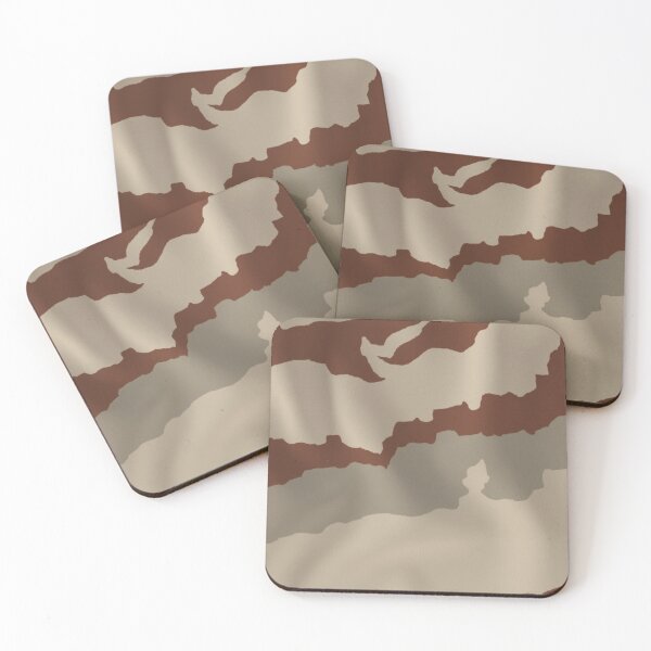 Aperçu de l'œuvre Motif Camouflage Désert Daguet Français Militaire créée et vendue par BestDetailer.