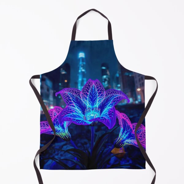 Item preview, Plazma - Futuristic Neon Flora designed and sold by Then & Now Flora.