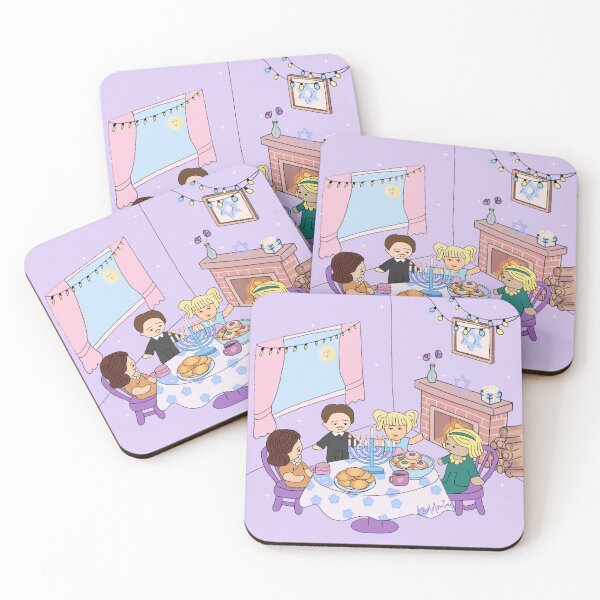 Item preview, Happy hannukah,  Polly, light, celebration  designed and sold by Keddmia.