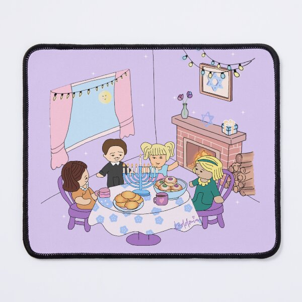 Item preview, Happy hannukah, Polly, light, celebration designed and sold by Keddmia.