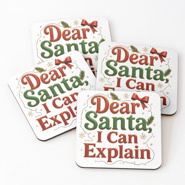 Item preview, Dear Santa, I Can Explain  designed and sold by Kala Design.
