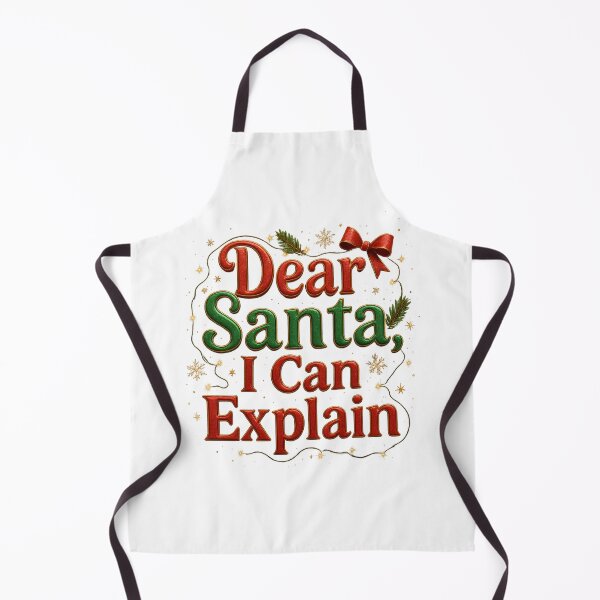 Item preview, Dear Santa, I Can Explain designed and sold by Kala Design.