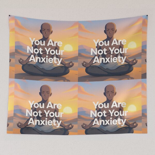 Item preview, You Are Not Your Anxiety. designed and sold by casamomo.
