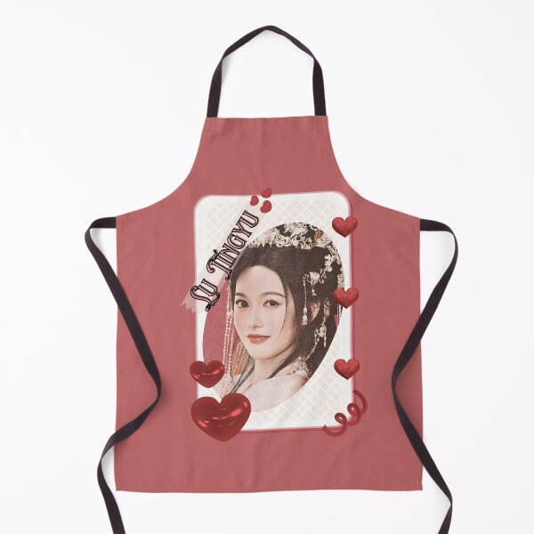 Item preview, Lu Tingyu (陆婷雨) Portrait Chinese Actress Art Chinese Celebrity Illustration portrait illustration Red Aesthetic Collage Design designed and sold by AJUNICE STUDIO.
