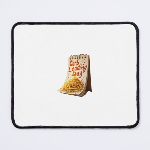 Item preview, A calendar page saying “Carb Loading Day.” designed and sold by STICKERS FOR SALE NOW.