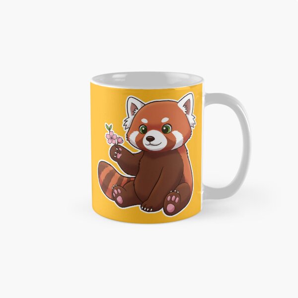 Item preview, Red Panda Blossoms designed and sold by HoornStudio.