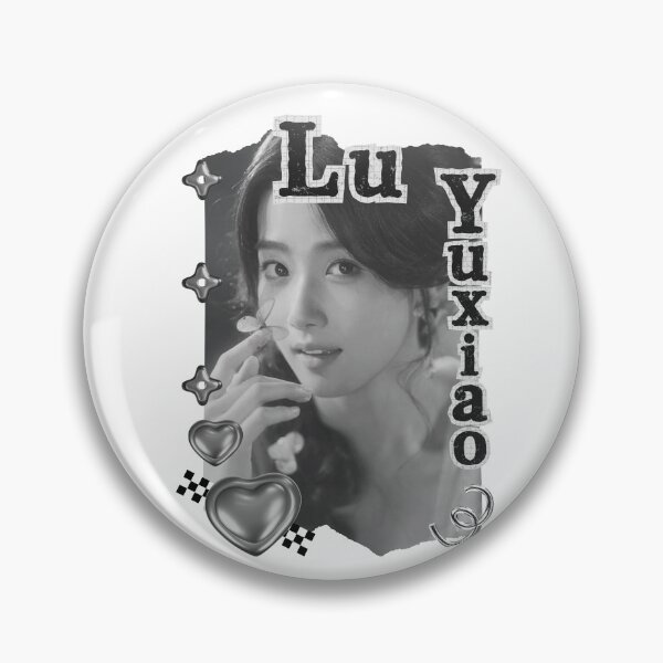 Item preview, Lu Yuxiao (卢昱晓) Chinese Actress Art Chinese Celebrity Illustration Black and White Collage Digital Art Portrait designed and sold by AJUNICE STUDIO.
