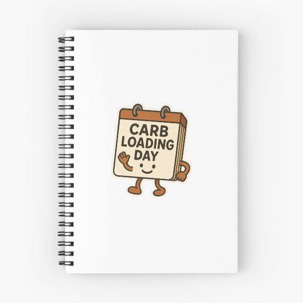 Item preview, A calendar page saying “Carb Loading Day.” designed and sold by STICKERS FOR SALE NOW.