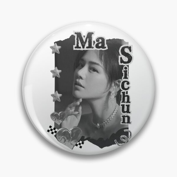 Item preview, Ma Sichun (马思纯) Chinese Actress Art Chinese Celebrity Illustration Black and White Collage Digital Art Portrait designed and sold by AJUNICE STUDIO.